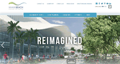 Desktop Screenshot of miamibeachconvention.com