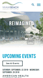 Mobile Screenshot of miamibeachconvention.com